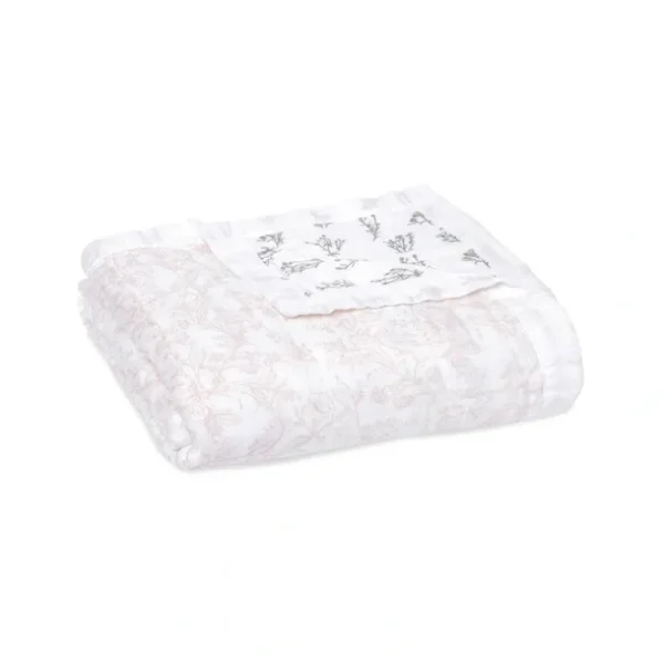 Shop All | aden + anais Silky Soft Dream Blanket - French Floral - CaringForTots - Professional Baby and Children's Products | Caring for Growth, Caring for Every Moment