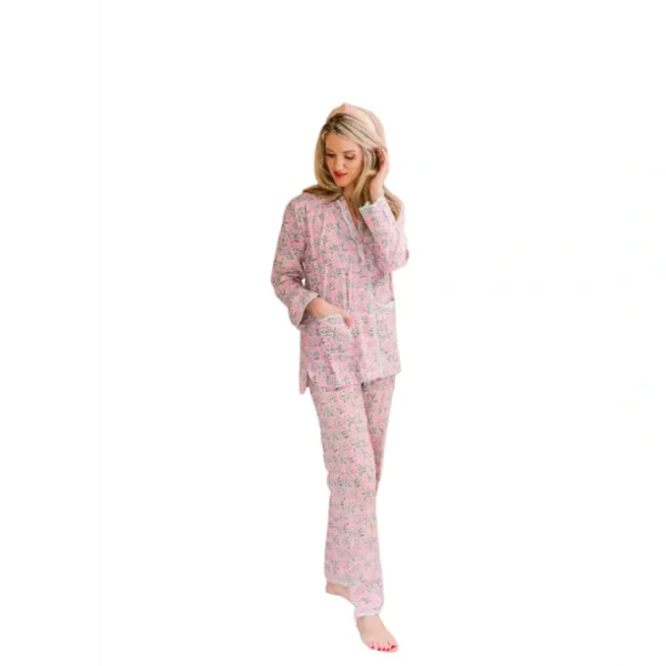 Shop All | Adult Sydney Pajama (tulip Pink) - CaringForTots - Professional Baby and Children's Products | Caring for Growth, Caring for Every Moment