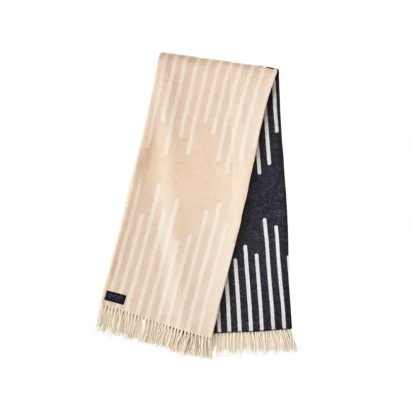 Shop All | Alba Plaid Throw - Blue / Camel - CaringForTots - Professional Baby and Children's Products | Caring for Growth, Caring for Every Moment