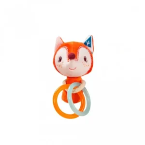 Shop All | Alice Mini Rattle With Rings - CaringForTots - Professional Baby and Children's Products | Caring for Growth, Caring for Every Moment