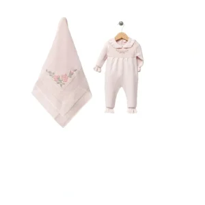 Shop All | Alicia Pink Newborn Knitwear Coming Home Set (5 Pcs) - CaringForTots - Professional Baby and Children's Products | Caring for Growth, Caring for Every Moment