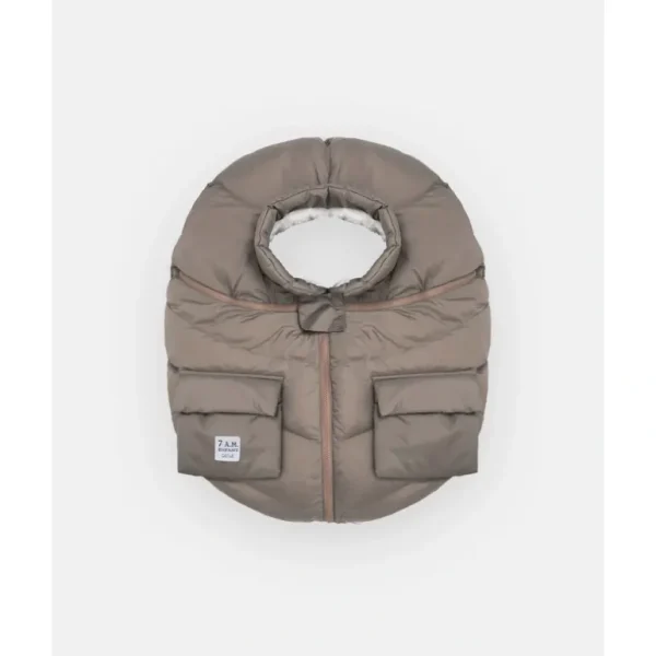 Shop All | 7 A.M. Enfant Car Seat Cocoon - Chestnut Oslo Cloud - CaringForTots - Professional Baby and Children's Products | Caring for Growth, Caring for Every Moment