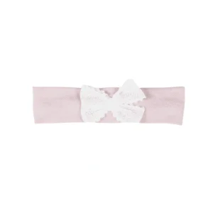 Shop All | Anais | Girls Pink Cotton Headband - CaringForTots - Professional Baby and Children's Products | Caring for Growth, Caring for Every Moment