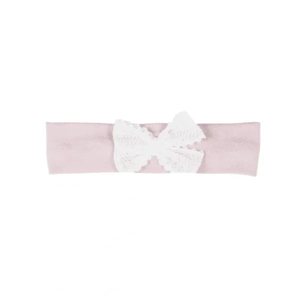 Shop All | Anais | Girls Pink Cotton Headband - CaringForTots - Professional Baby and Children's Products | Caring for Growth, Caring for Every Moment
