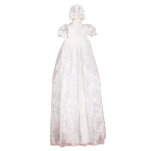 Shop All | Angela Baptism Dress - CaringForTots - Professional Baby and Children's Products | Caring for Growth, Caring for Every Moment
