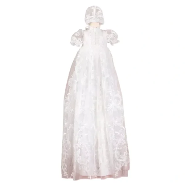 Shop All | Angela Baptism Dress - CaringForTots - Professional Baby and Children's Products | Caring for Growth, Caring for Every Moment