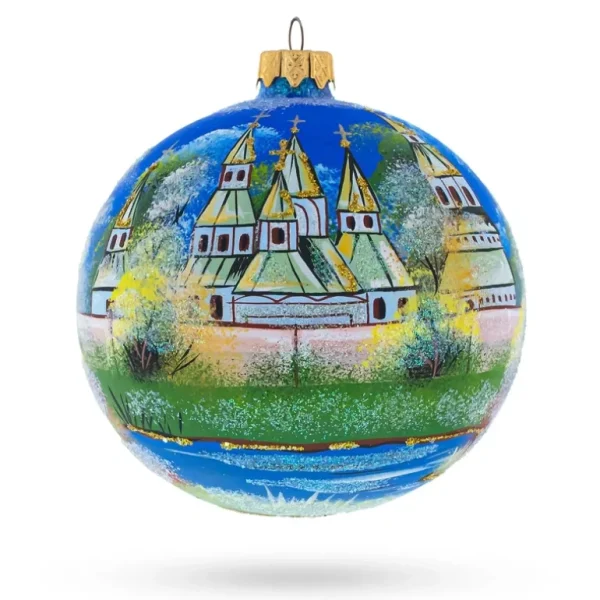 Shop All | Aptivating Winter Church Scene - Artisan Blown Glass Ball Christmas Ornament 4 Inches - CaringForTots - Professional Baby and Children's Products | Caring for Growth, Caring for Every Moment