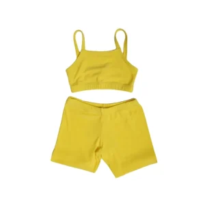 Shop All | Artemide Terry Lemon Top And Shorts Set - CaringForTots - Professional Baby and Children's Products | Caring for Growth, Caring for Every Moment