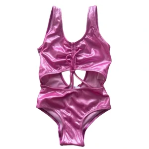 Shop All | Athena Glossy Pink One Piece - CaringForTots - Professional Baby and Children's Products | Caring for Growth, Caring for Every Moment