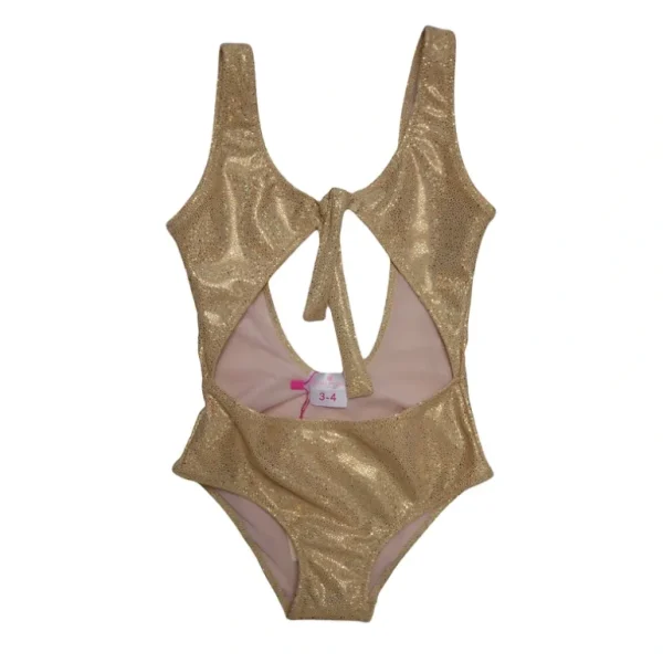 Shop All | Athena Gold Glitter One Piece - CaringForTots - Professional Baby and Children's Products | Caring for Growth, Caring for Every Moment