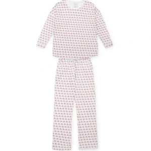 Shop All | Audrey Women's Longsleeve Top Pant Set - Hot Cocoa Santa - CaringForTots - Professional Baby and Children's Products | Caring for Growth, Caring for Every Moment