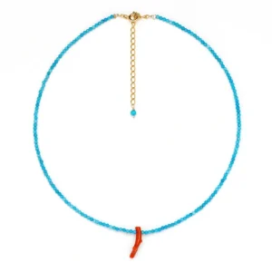 Shop All | Azul Coral Dagger Choker - CaringForTots - Professional Baby and Children's Products | Caring for Growth, Caring for Every Moment