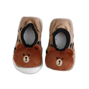 Shop All | Baby Doll Sock Shoes - Spoty Bear - CaringForTots - Professional Baby and Children's Products | Caring for Growth, Caring for Every Moment