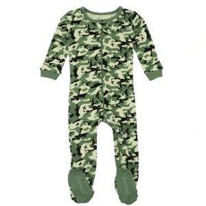 Shop All | Baby Footed Camouflage Print Pajamas - CaringForTots - Professional Baby and Children's Products | Caring for Growth, Caring for Every Moment