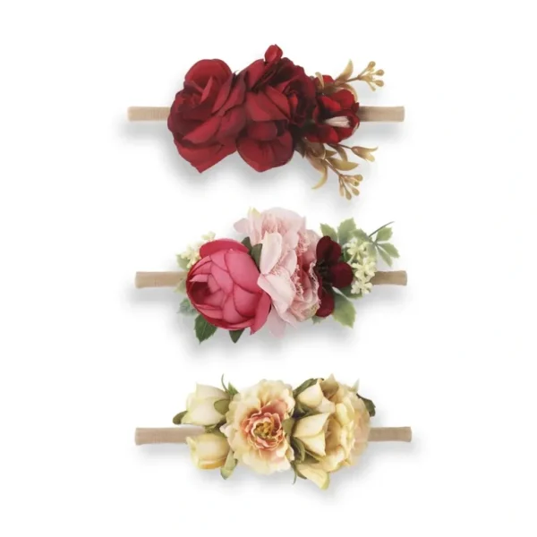Shop All | Baby Headband Faux Flowers - CaringForTots - Professional Baby and Children's Products | Caring for Growth, Caring for Every Moment