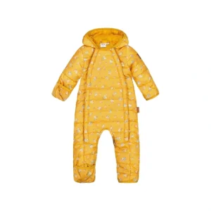 Shop All | Baby Mid-season Quilted One Piece Jaune Little Flowers Print - CaringForTots - Professional Baby and Children's Products | Caring for Growth, Caring for Every Moment