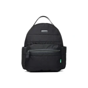 Shop All | Babymel Lola Eco Quilt Changing Backpack - Black - CaringForTots - Professional Baby and Children's Products | Caring for Growth, Caring for Every Moment