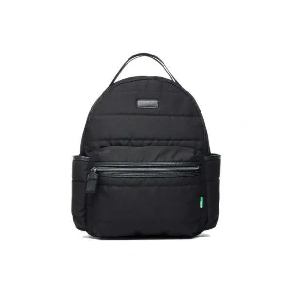 Shop All | Babymel Lola Eco Quilt Changing Backpack - Black - CaringForTots - Professional Baby and Children's Products | Caring for Growth, Caring for Every Moment