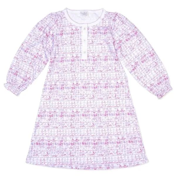 Shop All | Ballet Tess Lounge Dress - Pointe Shoe Pink - Ballet - Pointe Shoe Pink - CaringForTots - Professional Baby and Children's Products | Caring for Growth, Caring for Every Moment