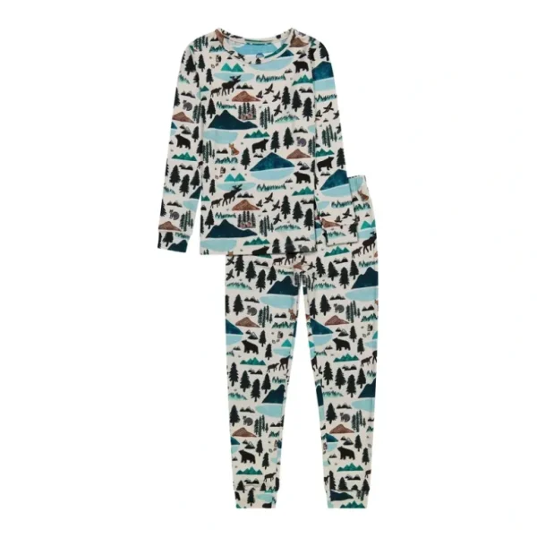 Shop All | Bamboo Pajamas - Into The Wild - CaringForTots - Professional Baby and Children's Products | Caring for Growth, Caring for Every Moment