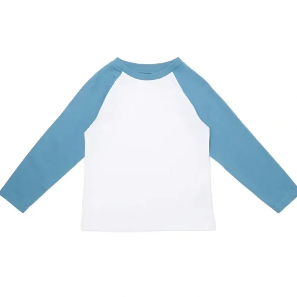 Shop All | Baseball Tee - Blue - CaringForTots - Professional Baby and Children's Products | Caring for Growth, Caring for Every Moment
