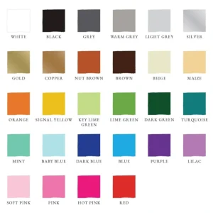 Shop All | Basic Color Sample Strips - CaringForTots - Professional Baby and Children's Products | Caring for Growth, Caring for Every Moment