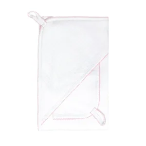 Shop All | Basket Weave Hooded Baby Towel - CaringForTots - Professional Baby and Children's Products | Caring for Growth, Caring for Every Moment