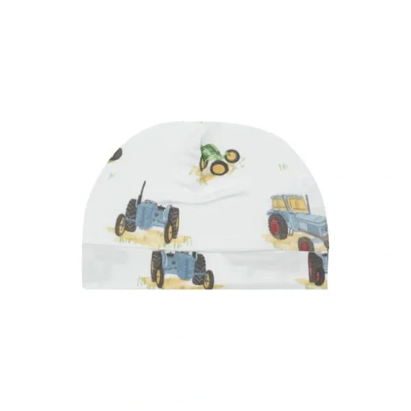 Shop All | Beanie Hat - Vintage Tractors - CaringForTots - Professional Baby and Children's Products | Caring for Growth, Caring for Every Moment