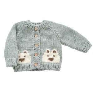 Shop All | Bear Cardigan, Bowie Grey - CaringForTots - Professional Baby and Children's Products | Caring for Growth, Caring for Every Moment