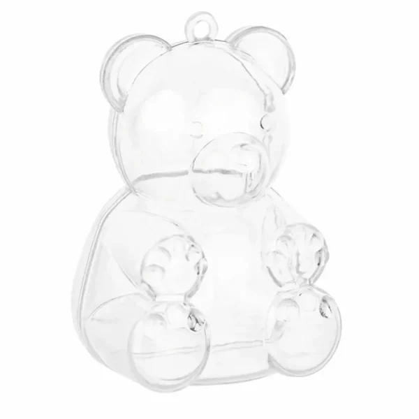 Shop All | Bear Shaped Acrylic Candy Boxes 24 Pack 1.96"x1.77"x2.75" - CaringForTots - Professional Baby and Children's Products | Caring for Growth, Caring for Every Moment
