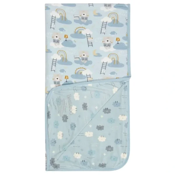 Shop All | Bedtime Bearssleepy Llamas Swaddle Blue - CaringForTots - Professional Baby and Children's Products | Caring for Growth, Caring for Every Moment