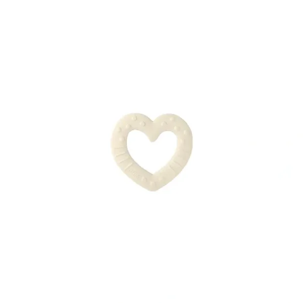 Shop All | BIBS Baby Bitie - Heart - Ivory - CaringForTots - Professional Baby and Children's Products | Caring for Growth, Caring for Every Moment