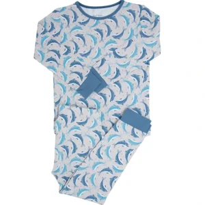 Shop All | Big Kid Pajama - Dolphins - CaringForTots - Professional Baby and Children's Products | Caring for Growth, Caring for Every Moment