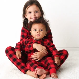 Shop All | Black & Red Plaid Romper - CaringForTots - Professional Baby and Children's Products | Caring for Growth, Caring for Every Moment