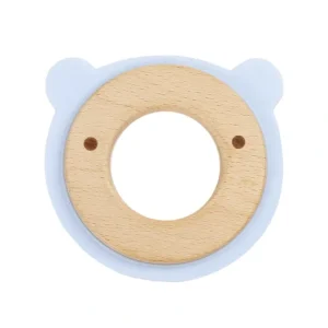 Shop All | Blue Bear Animal Teether Wooden + Silicone - CaringForTots - Professional Baby and Children's Products | Caring for Growth, Caring for Every Moment