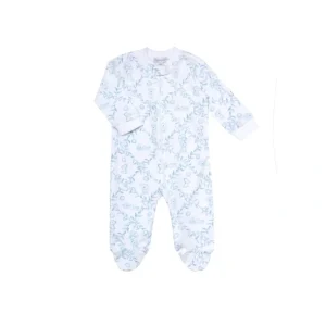 Shop All | Blue Bears Trellace Zipper Footie - CaringForTots - Professional Baby and Children's Products | Caring for Growth, Caring for Every Moment