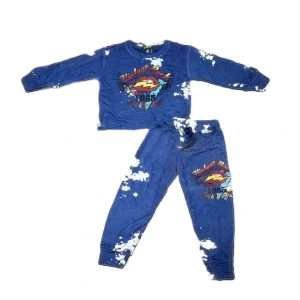 Shop All | Blue Bleach Vintage Rock Sweat Set - CaringForTots - Professional Baby and Children's Products | Caring for Growth, Caring for Every Moment