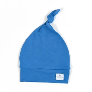 Shop All | Blueberry Top Knot Hat - CaringForTots - Professional Baby and Children's Products | Caring for Growth, Caring for Every Moment