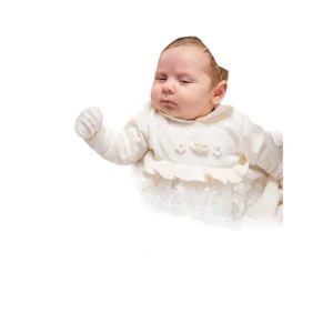 Shop All | Brea Cream Knit Newborn Coming Home Set (5 Pcs) - CaringForTots - Professional Baby and Children's Products | Caring for Growth, Caring for Every Moment