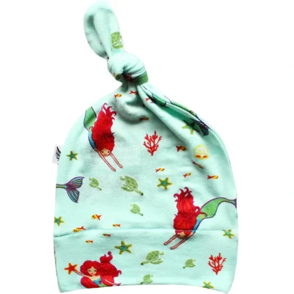 Shop All | Brilliant-sea Mermaids Knotted Hat (0-3m) - CaringForTots - Professional Baby and Children's Products | Caring for Growth, Caring for Every Moment