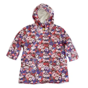 Shop All | Brown Flower Raincoat - CaringForTots - Professional Baby and Children's Products | Caring for Growth, Caring for Every Moment