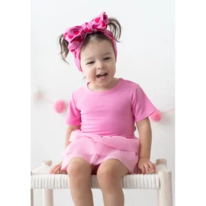 Shop All | Bubblegum Rib Dream Tutu Bodysuit Dress - CaringForTots - Professional Baby and Children's Products | Caring for Growth, Caring for Every Moment