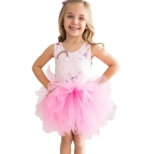 Shop All | Bubblegum Unicorn Tank Tutu Leotard - CaringForTots - Professional Baby and Children's Products | Caring for Growth, Caring for Every Moment