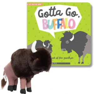Shop All | Buffalo Book And Stuffed Animal Set - CaringForTots - Professional Baby and Children's Products | Caring for Growth, Caring for Every Moment