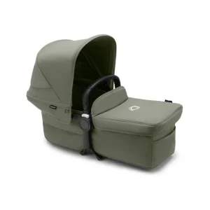 Shop All | Bugaboo Donkey 5 Carrycot Fabric Complete - Forest Green - CaringForTots - Professional Baby and Children's Products | Caring for Growth, Caring for Every Moment