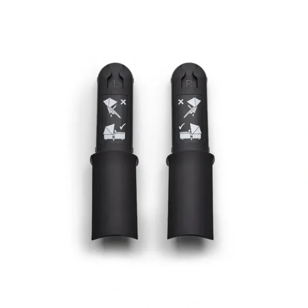Shop All | Bugaboo Fox 5 Bassinet Height Adapters - Black - CaringForTots - Professional Baby and Children's Products | Caring for Growth, Caring for Every Moment