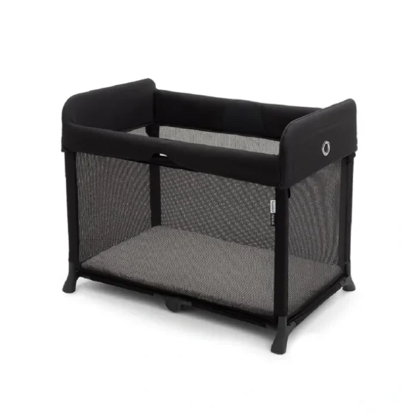 Shop All | Bugaboo Stardust Travel Cot 2024 - Black - CaringForTots - Professional Baby and Children's Products | Caring for Growth, Caring for Every Moment