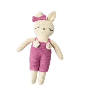 Shop All | Bunny Jumpsuit - Rose - CaringForTots - Professional Baby and Children's Products | Caring for Growth, Caring for Every Moment