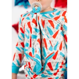 Shop All | Bursting Red White & Blue Dream Lovey - CaringForTots - Professional Baby and Children's Products | Caring for Growth, Caring for Every Moment