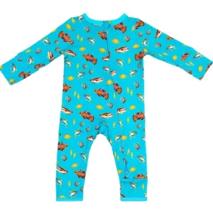 Shop All | Calypso Fish Coverall (0-3t) - CaringForTots - Professional Baby and Children's Products | Caring for Growth, Caring for Every Moment
